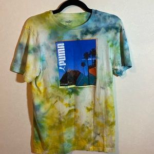 Puma ice dye tee